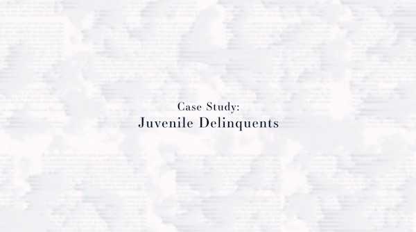 Juvenile Delinquents case study