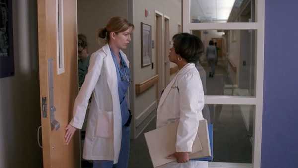 A scene from Grey's anatomy