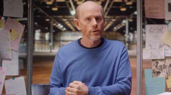 Ron Howard teaching his MasterClass