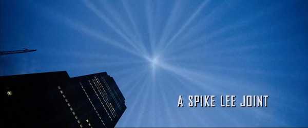 Opening title sequence from a Spike Lee film