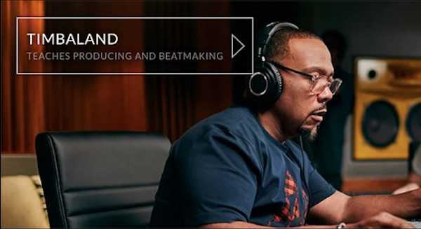 Timbaland teaches producing and beat making