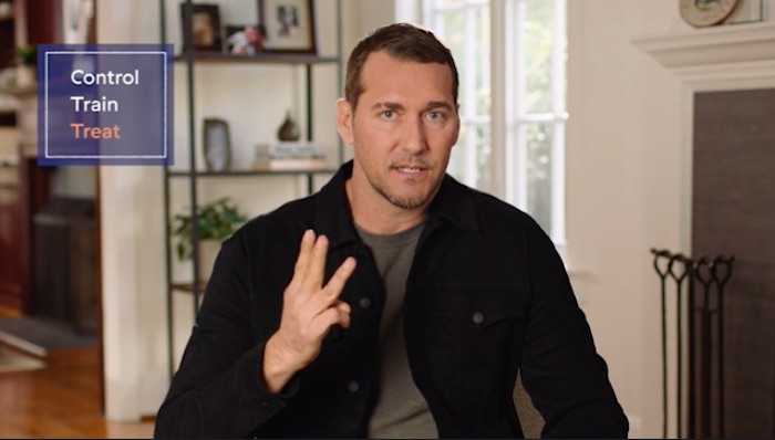 Brandon McMillan's control, train, treat process