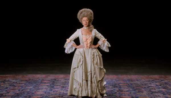 Helen Mirren in Shakespear costume