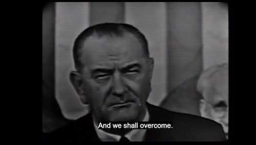 We shall overcome speech