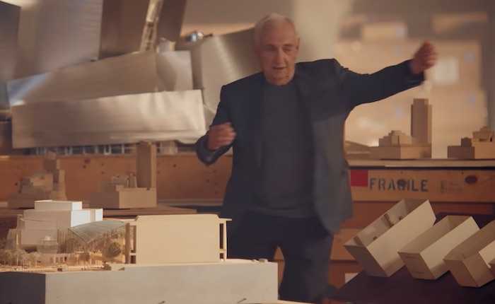 Frank Gehry dancing in his MasterClass