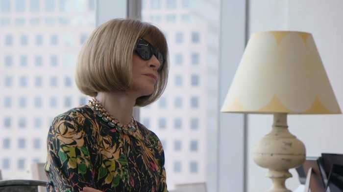 Anna Wintour talking about spotting designer talent in her MasterClass