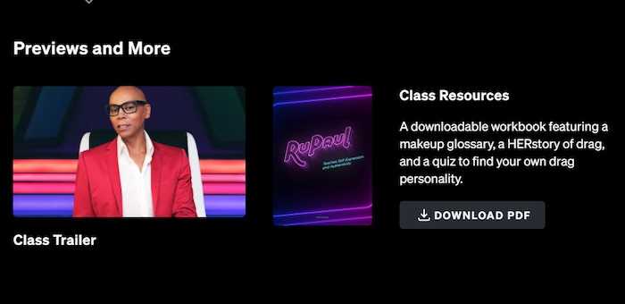 RuPaul's MasterClass