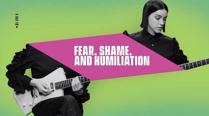 St Vincent on fear, shame, and humiliation