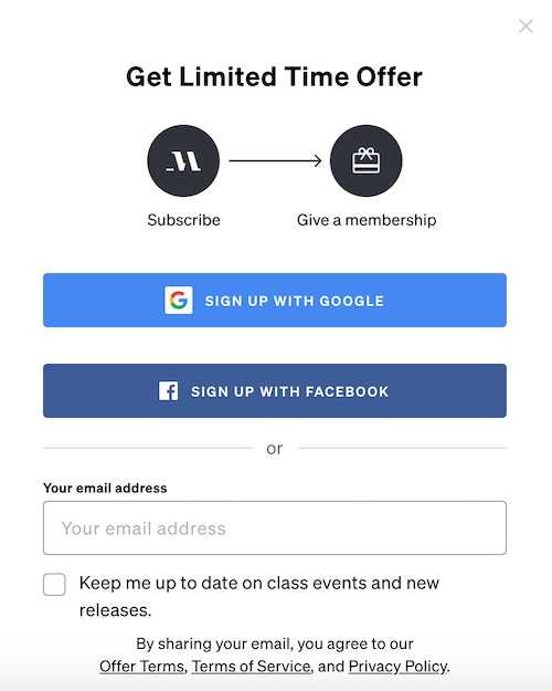MasterClass black friday deal redemption