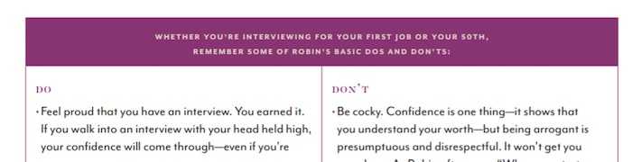 Robin Roberts MasterClass workbook