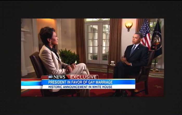 Robin Roberts with Obama