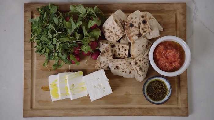 Yotam Ottolenghi MasterClass bread spread