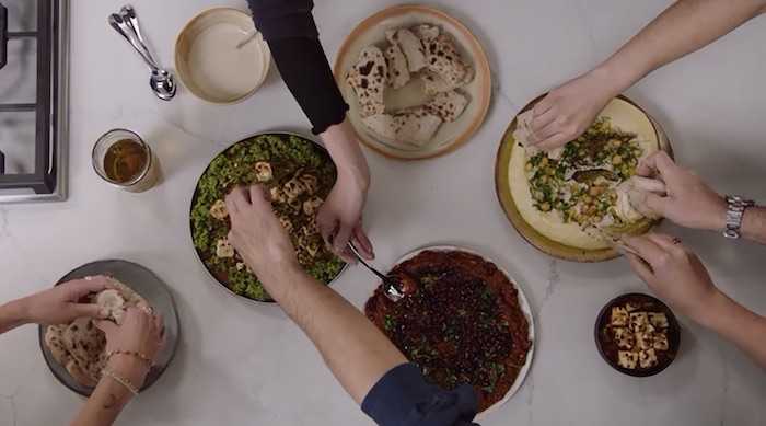 Yotam Ottolenghi MasterClass mezze spread