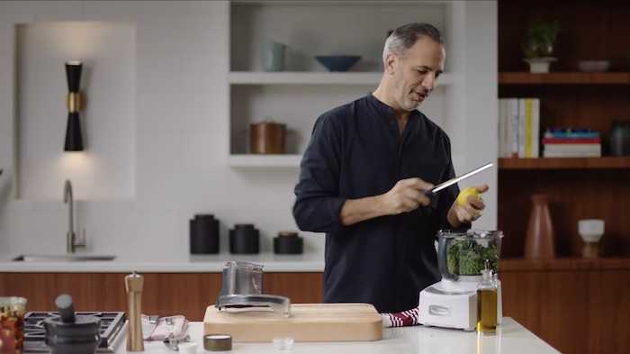 Yotam Ottolenghi cooking in his MasterClass