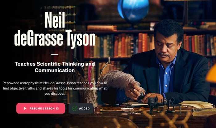 Neil deGrasse Tyson teaches scientific thinking