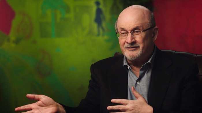 Salman Rushdie in his MasterClass