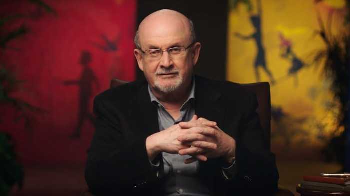 Salman Rushdie teaching writing and storytelling