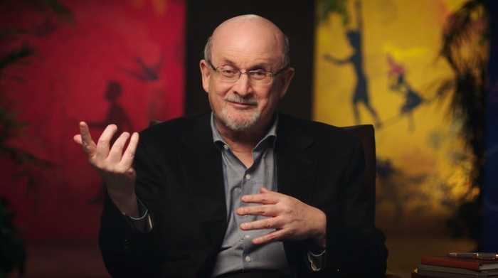 Salman Rushdie teaching his MasterClass