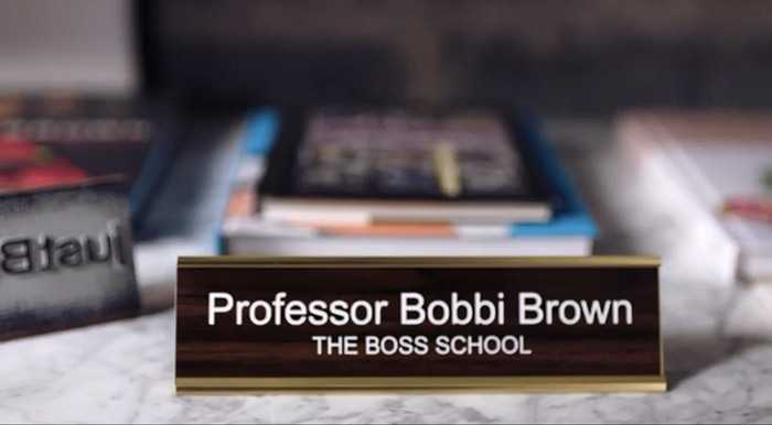 Bobbi Brown teaches makeup and beauty