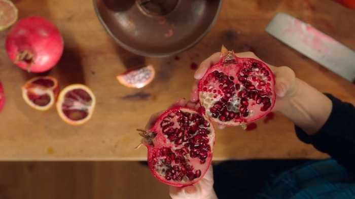 Alice Waters talking about fruit