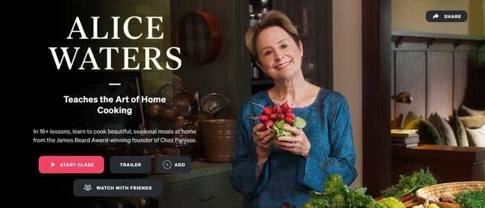 Alice Waters MasterClass