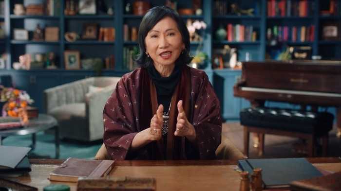 Amy Tan teaches fiction, memory, and imagination