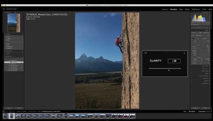 Jimmy Chin editing photographs