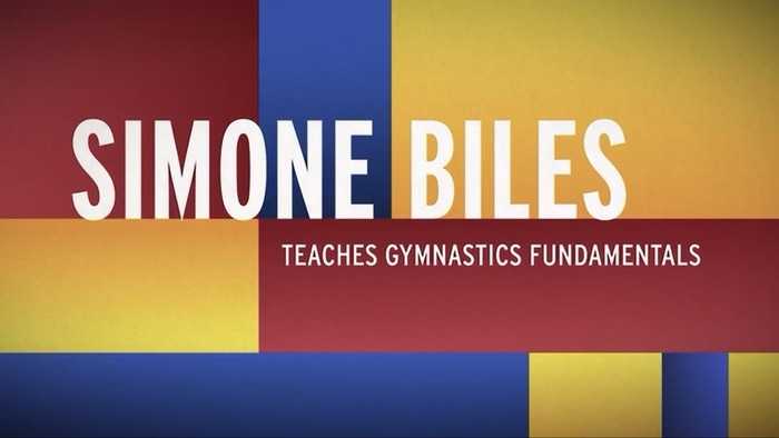 Simone Biles teaches gymnastic fundamentals