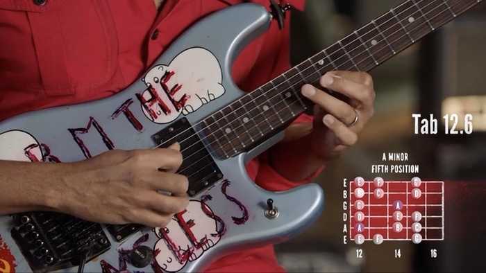 Tom Morello teaches electric guitar