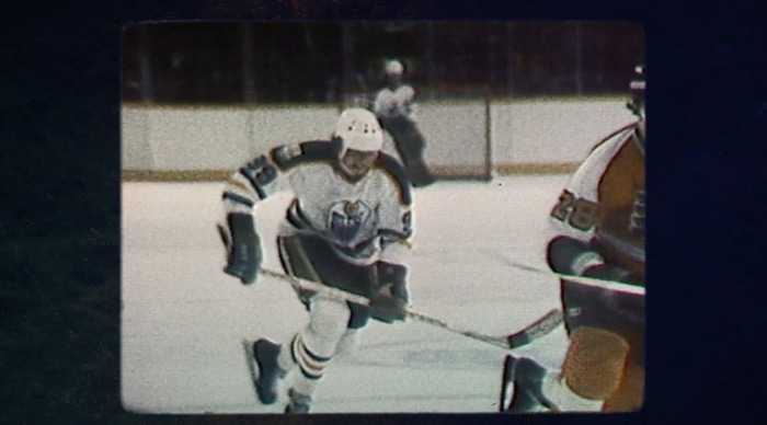 Wayne Gretzky playing Ice Hockey