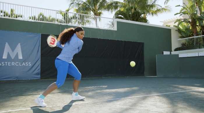 Serena Williams groundstroke