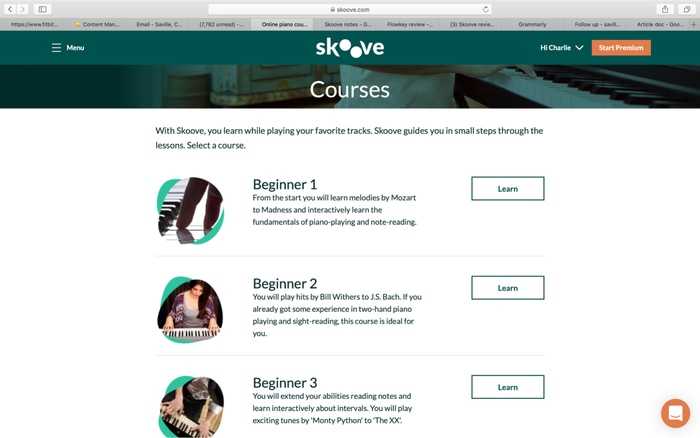 Skoove Courses