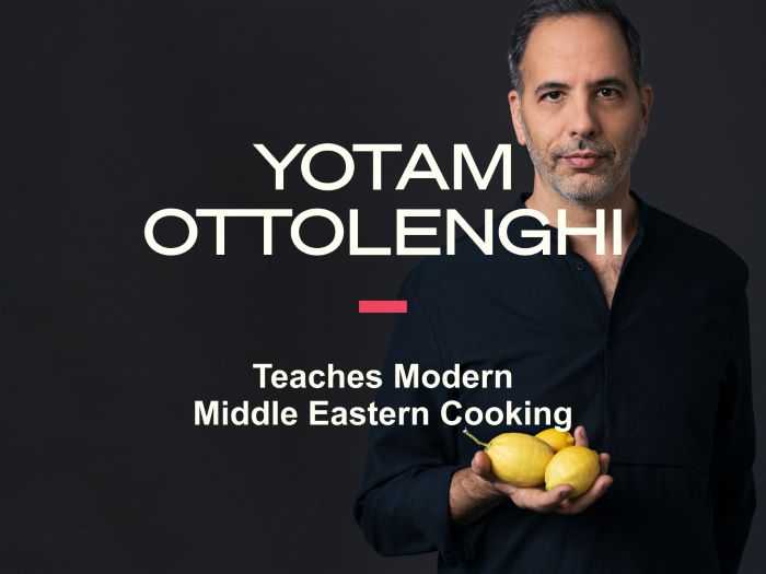 Yotam Ottolenghi MasterClass