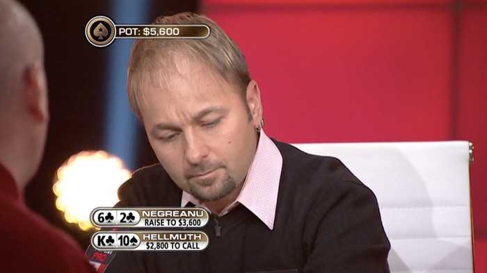 Daniel Negreanu bluffing