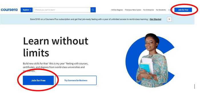 Join Coursera