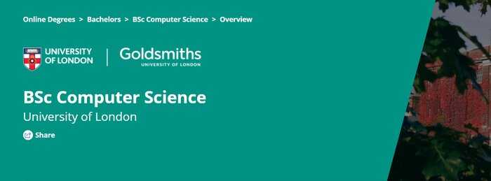 Everything About BSc Computer Science, University of London, Goldsmiths