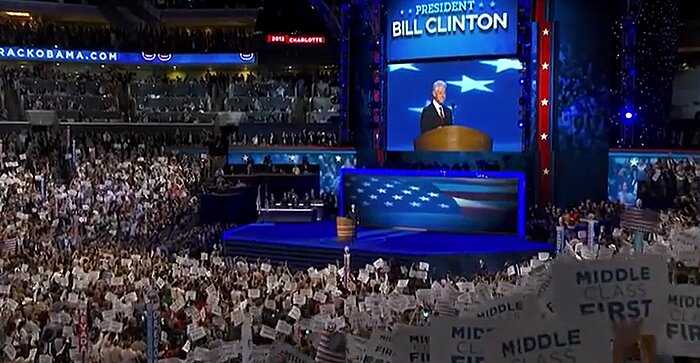 Clinton teaches public speaking