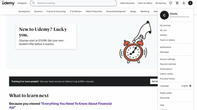 Udemy Refund Article