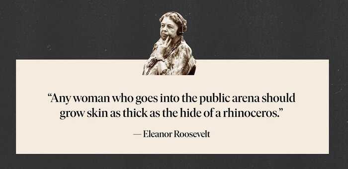 Eleanor Roosevelt in Clinton MasterClass