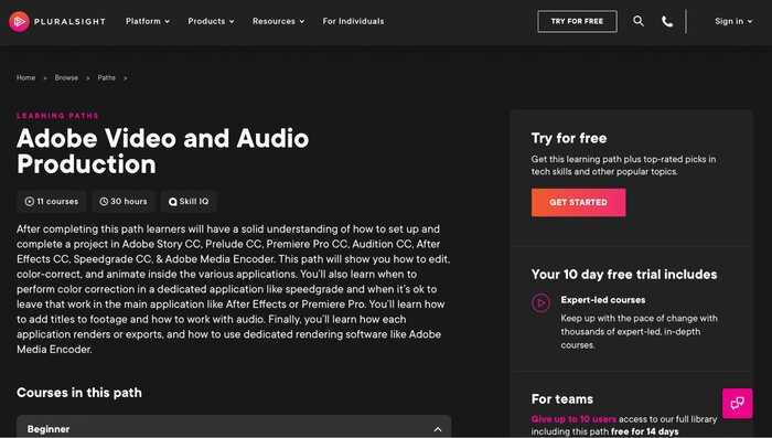 Adobe Video and Audio Production