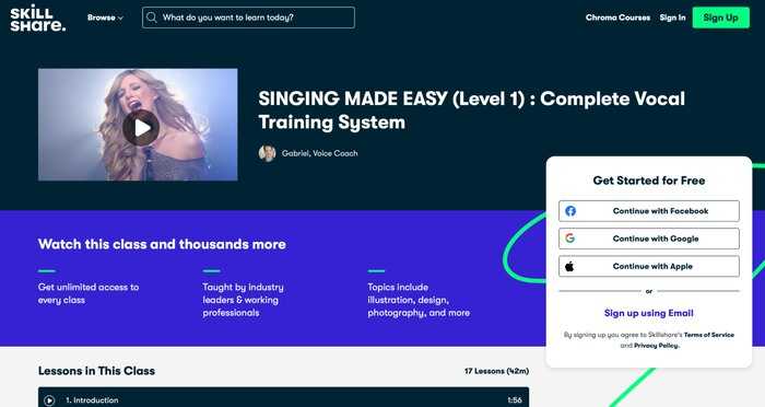 Best Online Singing class no 3