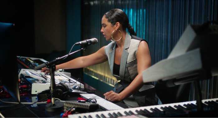 Alicia Keys control room MasterClass