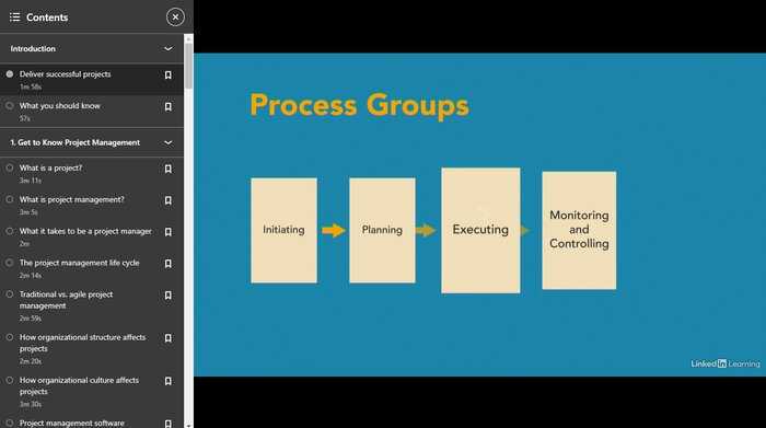 Project Management LinkedIn Learning