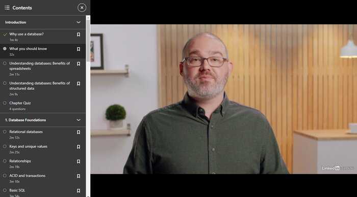 Programming databases LinkedIn Learning