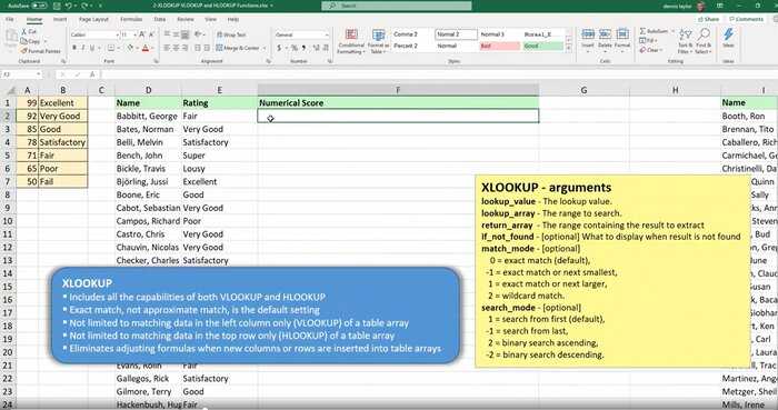 Excel Lookup functions LinkedIn Learning