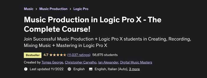 Best Music Production Course