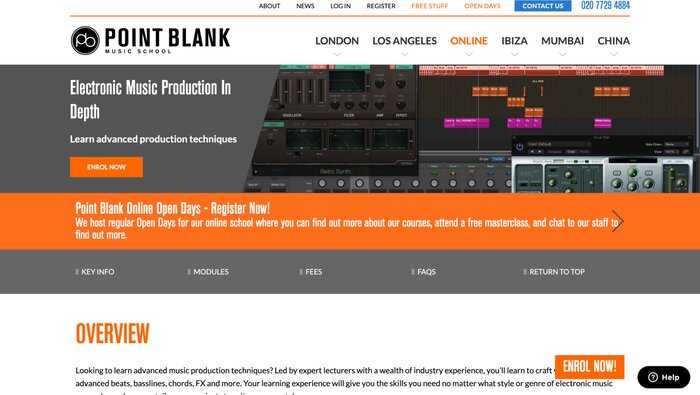 Point Blank Music Production