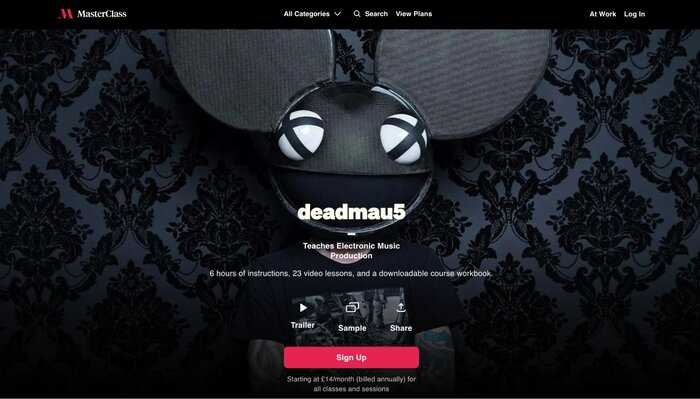 deadmau5 music production course