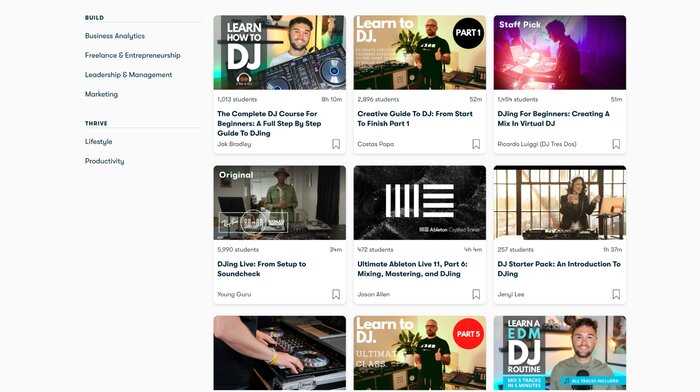 Online DJ courses