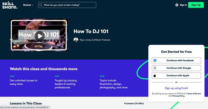 How to DJ 101 Skillshare